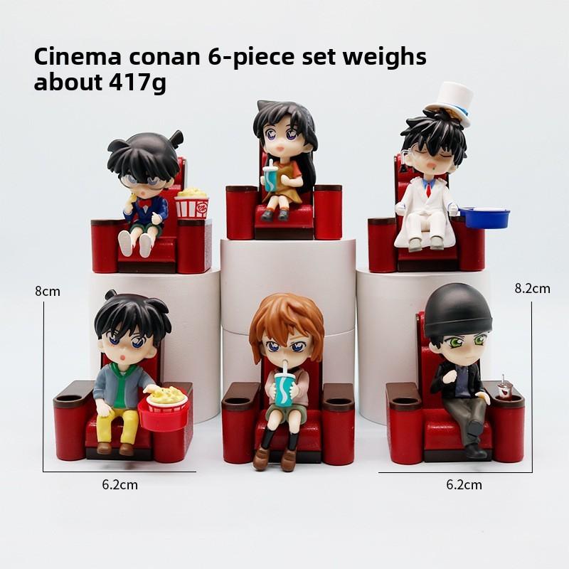 Rachel Detective Conan Moore Anita Hailey Kuroba Kaito Movie Theater Scene Model