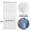 Crystal Bead String Curtain Decorative Partition Curtain Practical Beaded Curtain  Room Partition