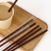 Brown Coffee Straw Anti-scalding Drinking Straw Commercial Coffee Stirring Stick  Party