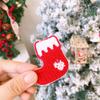Snowman Plush Xmas Barrettes Gloves Santa Claus Hairpin Fashion Christmas Hair Clip  Kids
