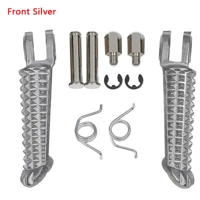 Motorcycle Footrests Foot Pegs Rear Front For Yamaha YZF R1 1998-2024 R6 2003-2020 YZF R6S R1M