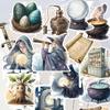 1 Set Watercolor Halloween Vampire Decoration Books Stickers DIY Scrapbooking Diary Project Decoration Vintage Journal