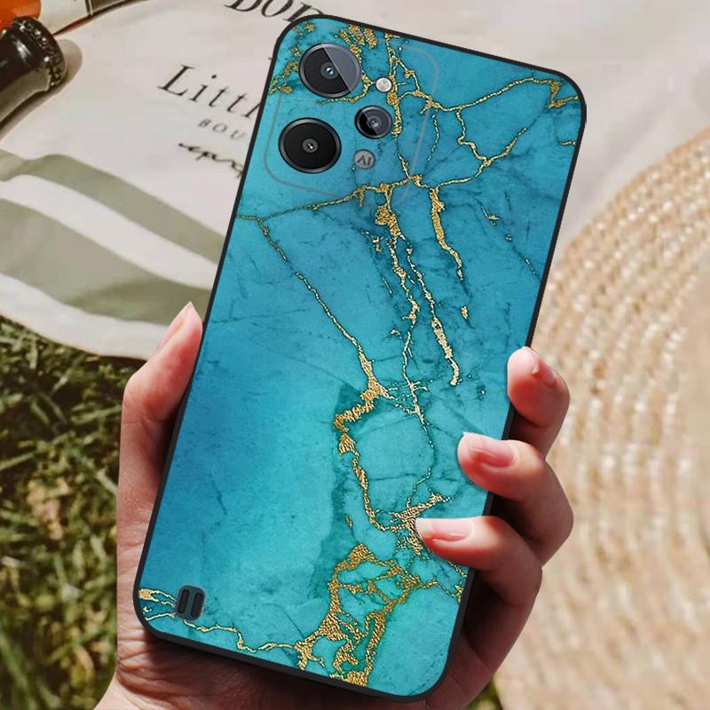 For Realme C31 4G Case C 31 Shockproof Silicone TPU Soft Back Cover For OPPO Realme C31 Phone Case Marble Coque RealmeC31 Fundas