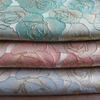 100x140cm Embossed Gold Silk Elegant Flower Jacquard Fabric Women's Gentle Dress Fluffy Skirt Wash Bag Diy Sewing Fabric