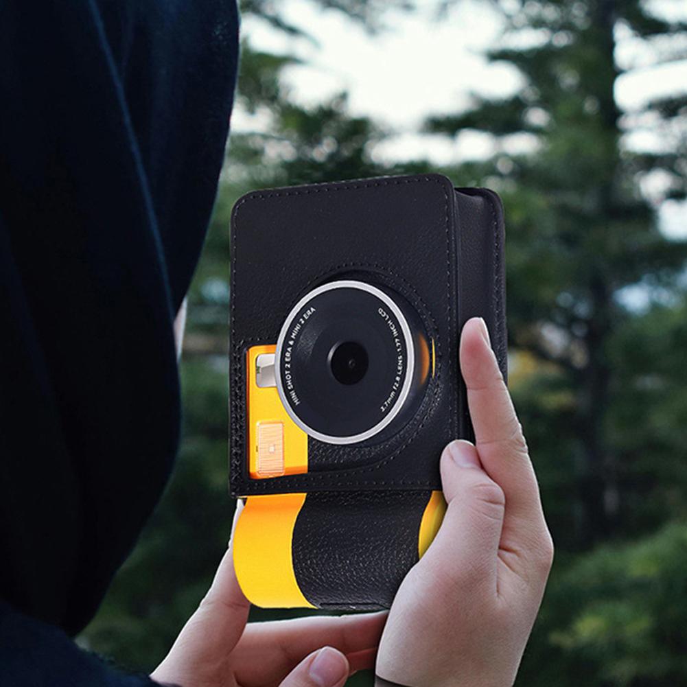 For Kodak Mini Shot 2 Era MS200 Camera Storage Bag Camera Bag Anti Drop Storage Protective Cover Storage Bag Crossbody Bag