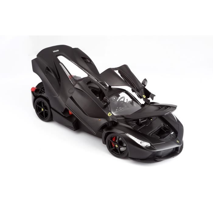 Voiture de collection - BBURAGO - Ferrari Signature - LaFerrari noire - Pour enfant à partir de 3 ans