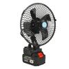Industrial Fan 8 Inch 2 Speeds 21V Lithium Battery Powered Fan for Camping Fishing Worksite