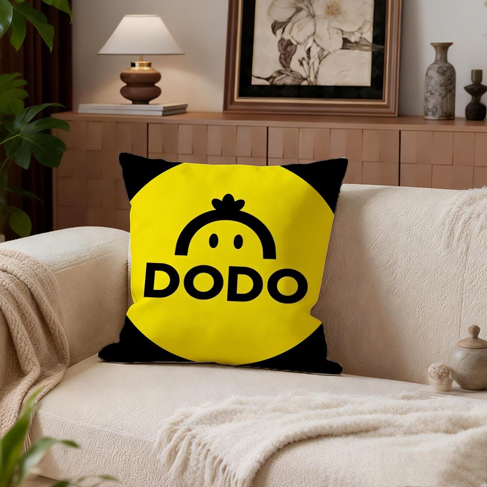 Cute Dodo Cushion Cover Cushion Cover Set 4Pcs 50x50 45x45 40x40 Pillowcase Decorative Sofa Home Decor