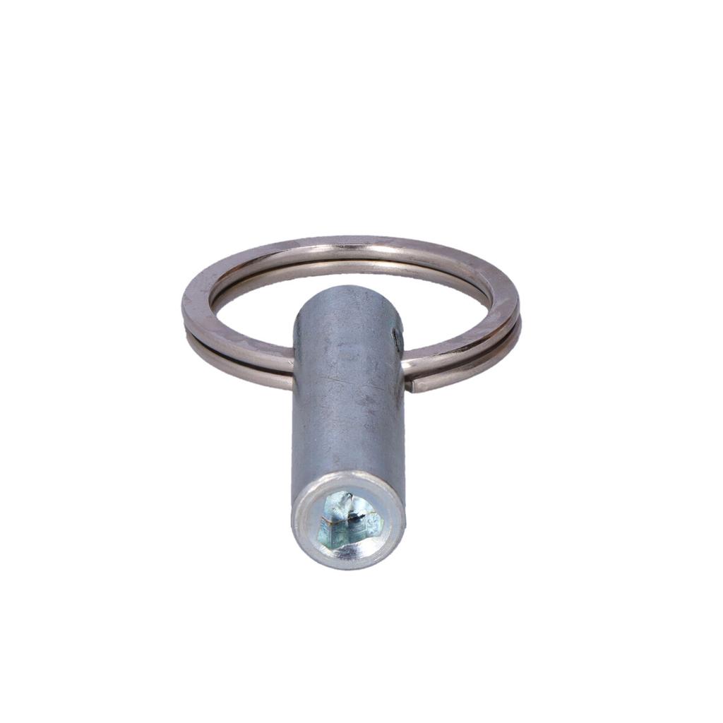 BKE triangle energy padlock key
