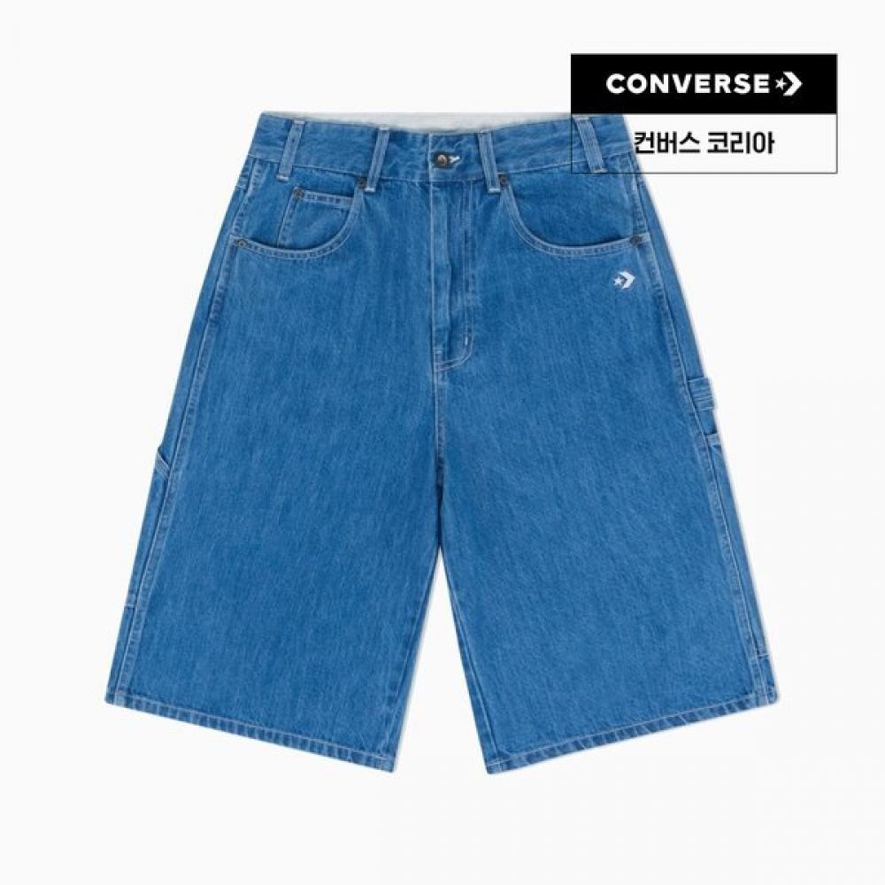 Converse Mid Shorts Denim Blue Wch672 Uha