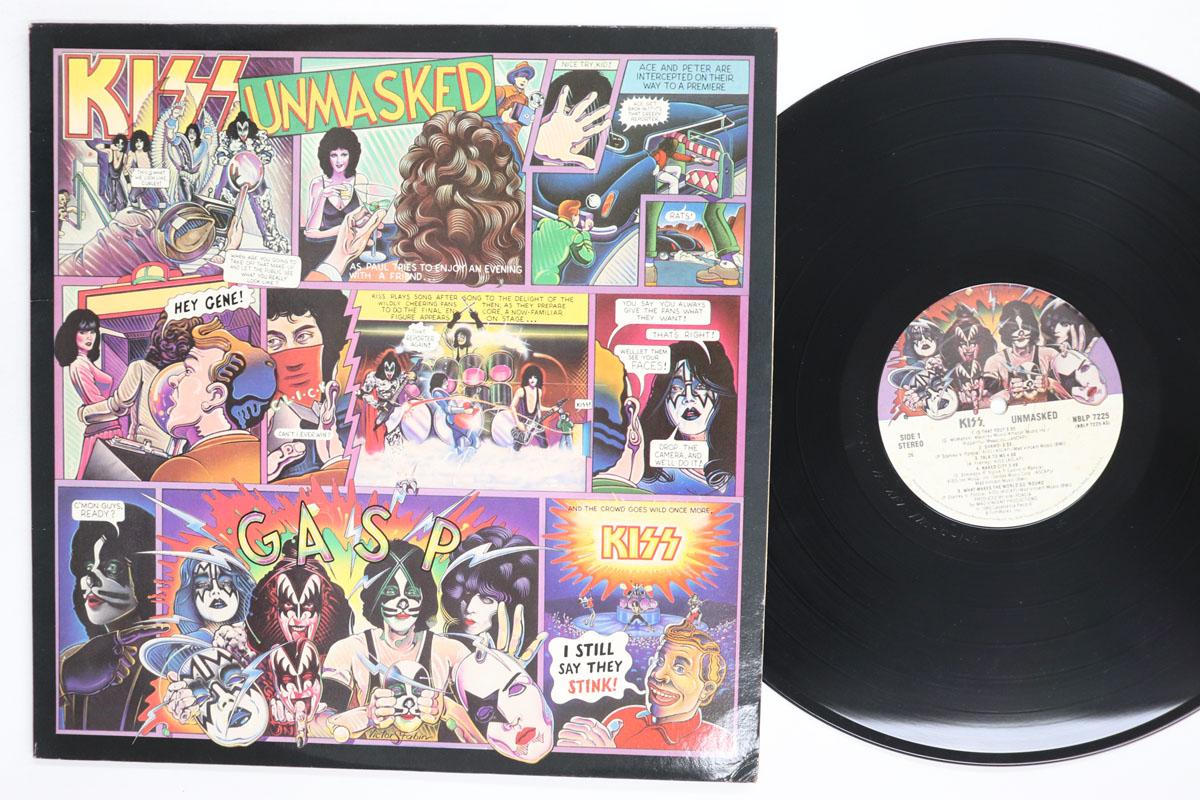 Виниловая пластинка KISS Unmasked NBLP7225 CASABLANCA 1980 США Рок Б/у