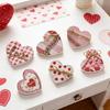 6 Purpose Valentines Desktop Ornaments Heart Shaped for Party and Wedding Decorations