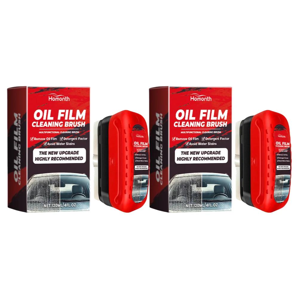 Oil Film Cleaning Brush New Glass Coating for Windshield Glass Oil Film Remover Strong Front Windshield Remover for Windshield