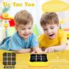Tic Tac Toe Bolt Game,  Educational Tic Tac Toe Handheld Puzzle Games, Portable Travel Games, Board Games As Gifts for Children and Adults (Yellow)
