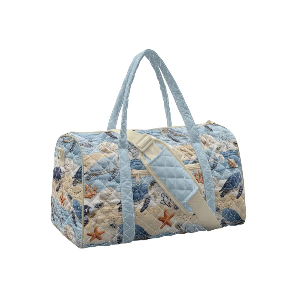 Serie de Pollo 3D Bolso de Viaje de Algodón Acolchado Plegado Bolso de Mano de Moda Estampado para Mujer Bolso de Yoga