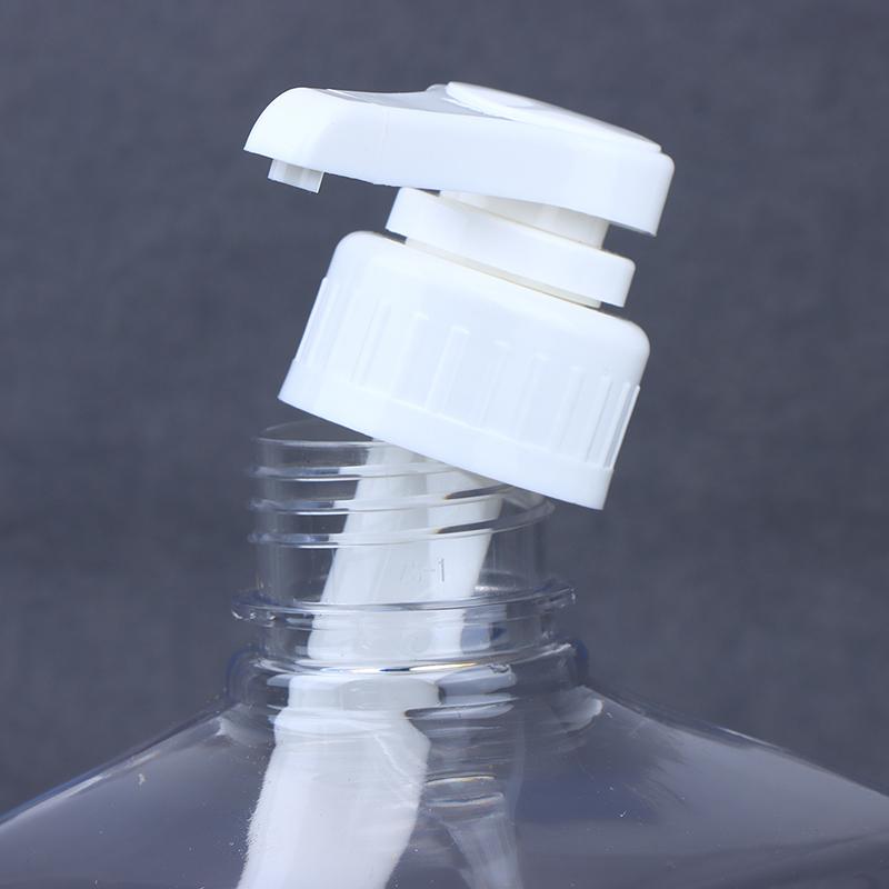 With Hydraulic Pump Nozzle Head Kitchen Honey Jar Container Home 1600Ml Liquid Dispenser With Scale Coffee Syrup Bee Drip Bottle