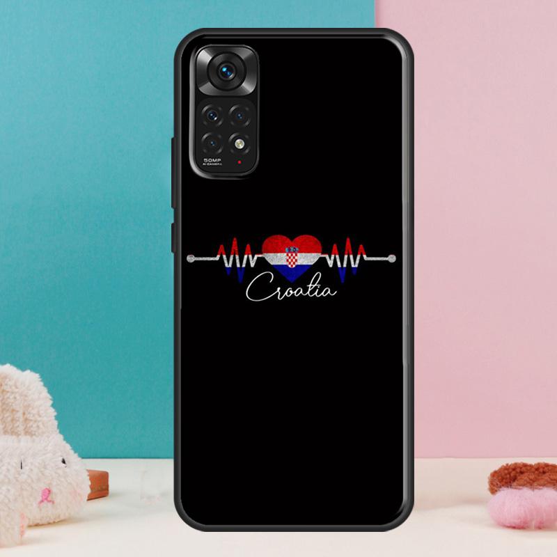 

Croatia flag Case For Xiaomi Redmi Note 14 12 11 9 10 13 Pro 9S 10S 11S 12S Redmi 13C 10C 12C 14C Cover Redmi Note 13ProPlus