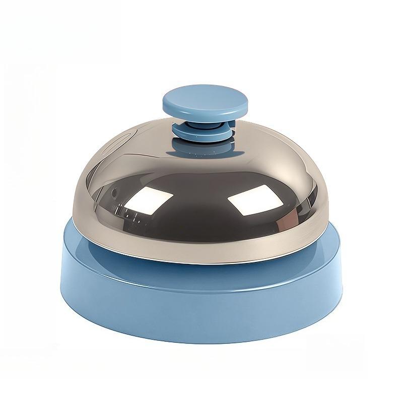 

1PC Metal Answering Bell Matching Hand Pat Bell To Grab Wheat Pet Training Summon Hand Press Service Bell Classroom Answering Metal Bell