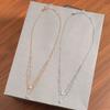 New Hot Brand Vintage Water Drop Necklace Luxury Jewelry For Women Designer Pendant Pure 925 Sliver Lady Party Chain Necklaces