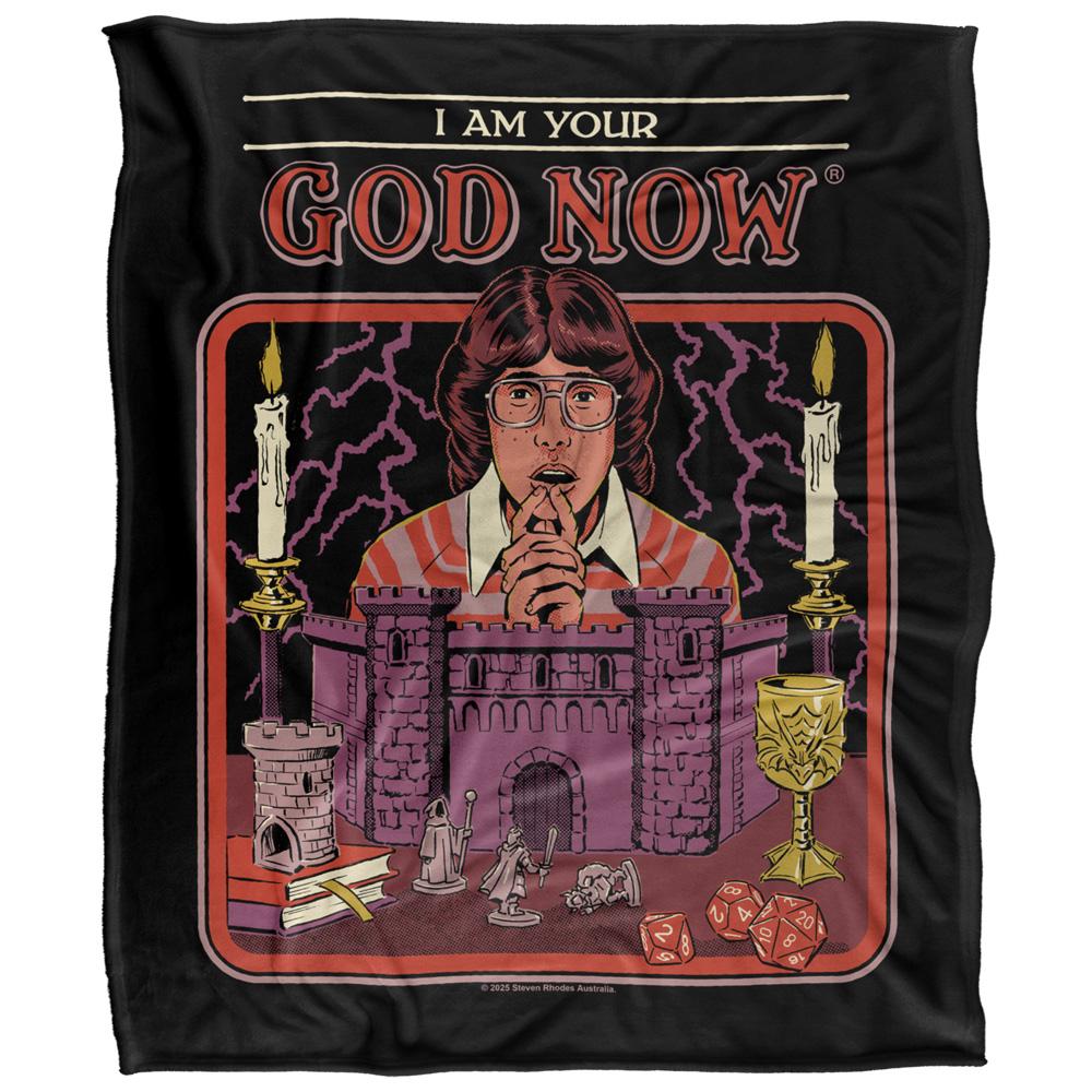 Steven Rhodes I Am Your God Now Soft Touch Blanket