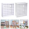 Vertical Paint Bottle Holder Practical Paint Rack 49/63 Hole Organizers for Craft Paint Bottles Space Saving