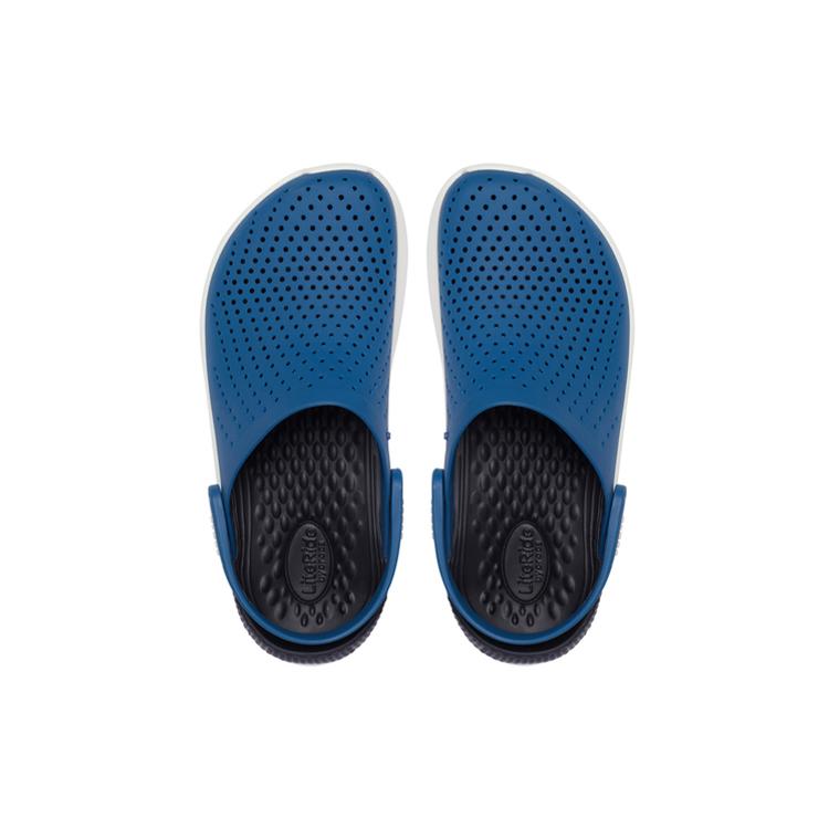 Crocs LiteRide Flash Shoes Blue Unisex Sandals 204592-4SB