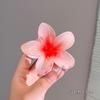 Bohemian Beach Vacation Lily Flower Hair Claw Sweet Hair Clip for Women Floral Claws Fashion Girl Accessories Shark Clip