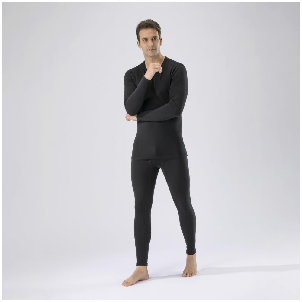 Breath Thermo a inner layer made of thick wool for extreme cold long tights size S Underwear, heat-generating weather, (front opening), C2JBA601,