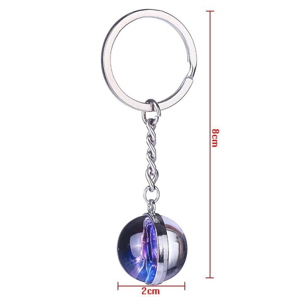 Horoscope Keychain | Fashion Zodiac Backpack Accessories | Glow in the Dark Decorative Pendant