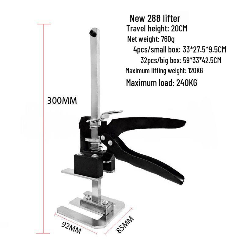 Adjustable Cabinet Door Lifting Tool for Home Installation
