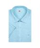 Dagseusyeocheu Linen Blend Easy Care Solid Pattern Short Sleeve Shirt_Dls1Shds120E1