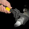 Adjustable Hand Wrench Multi-function Spanner Plumbing Wrench F Type Large Opening Manual Tools Spanner Wrench Pipe Repair Tools