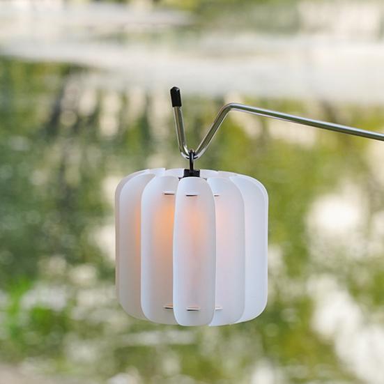 Outdoor Lantern Lampshade Lightweight Waterproof PP Board Camping Light Shade Hanging