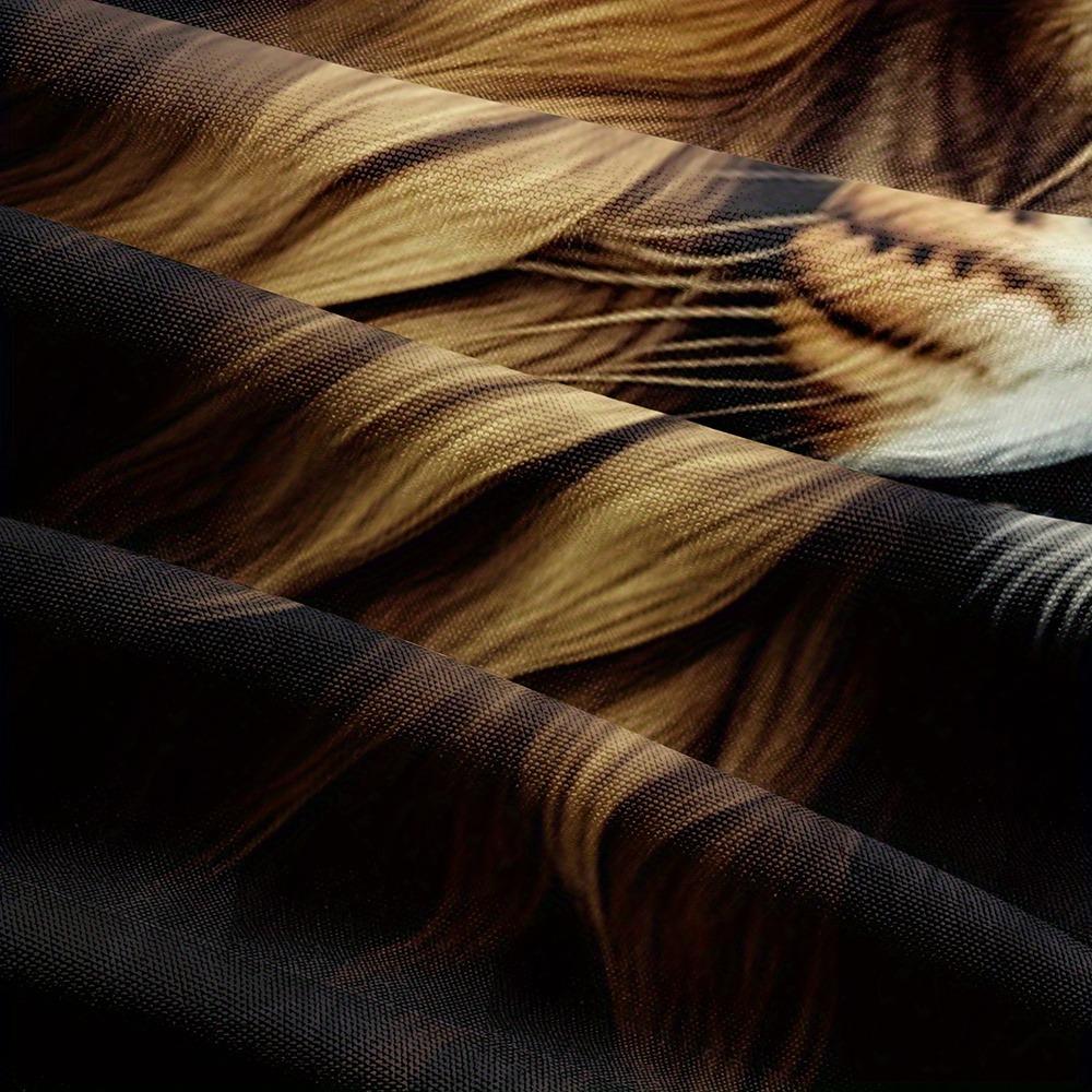 Crown Lion Sengetøysett Dynetrekksett Dyne Trekk Med Putetrekk Enkelt Twin Queen Dobbel Størrelse For Soveromsdekor Bursdagsgave