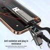 Cross-Border 4-in-1 Super Fast Charging Keychain Cable for Huawei & Apple with Zinc Alloy Logo