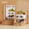 Velká velká panda květina ovoce Lai Menglan panenka Puzzle sestavení stavebnice dárková hračka