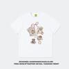 Plus Size Women's European-American Style Cotton Short Sleeve T-shirt - 2025 Loose Fit Design