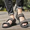 Beach Shoes Men's Sandals Shoes for Men Indoor and Outdoor Wear-resistant Soft and Comfortable Non-slip Thick Bottom Fashion