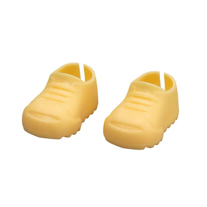 15/17cm Boty pro panenky Plastové mini boty pro panenky Mini prstové boty Oděvní doplněk pro 6,9palcové panenky Slepá krabička panenka