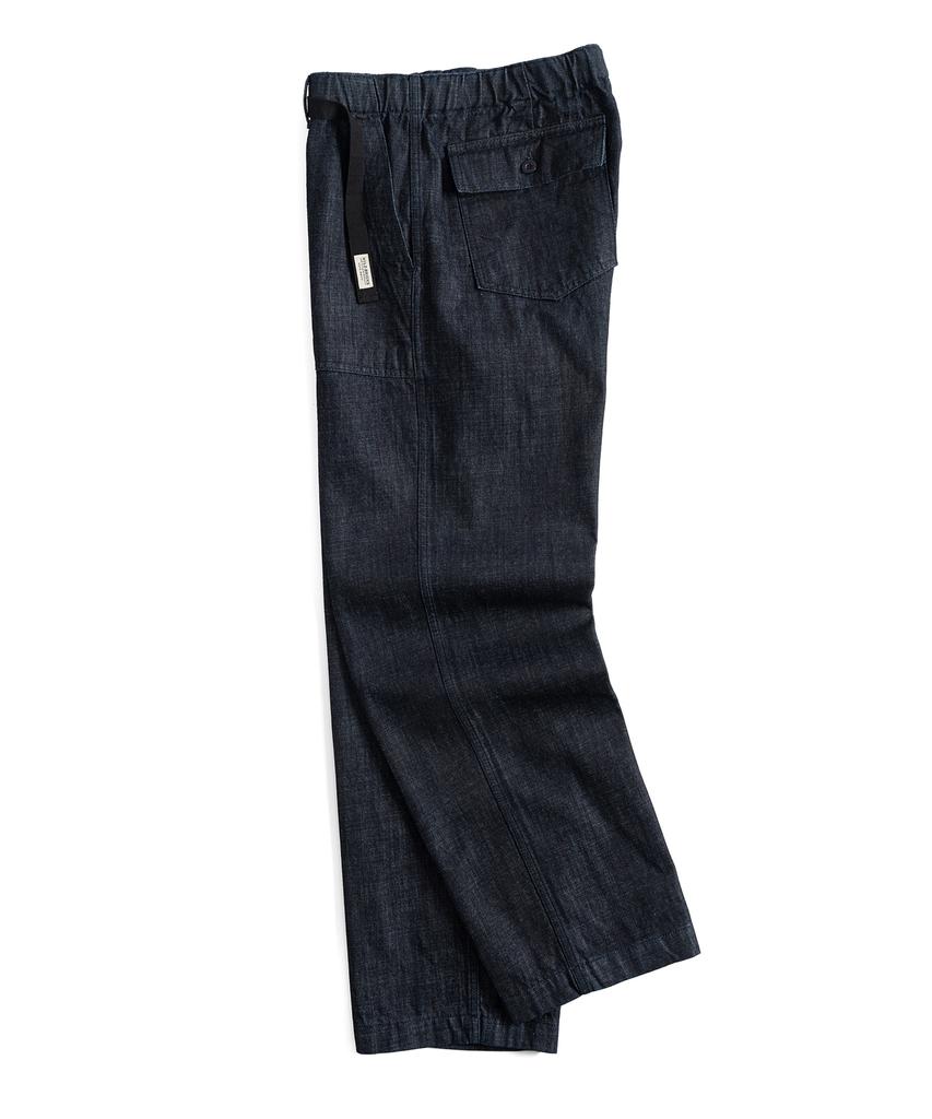 Waildeubeuligseu Bs Belted Fatigue Pants (Denim)