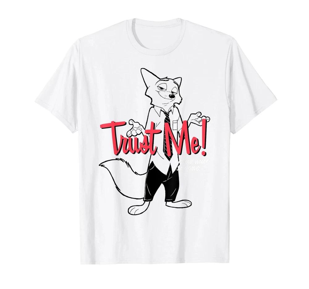 Zootopia Nick Wilde Trust Me I Know What Im Doing Tshirt S