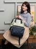 Large Water Heathered Navy [Anello] Capacity, Repellent, Clasp, Backpack, Daypack, GU-B3013,