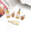 Oil Drip Beer Bottle Pendant: Creative DIY Handmade Bracelet/Necklace Accessory
