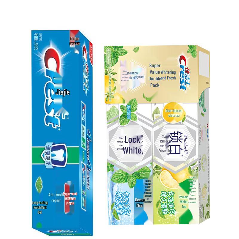 Crest Cavity Protection & Whitening Toothpaste Pack