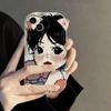 Ins Internet celebrity girl iPhone15 mobile phone case xr/xsmax Apple 14plus anti-drop 13 all-inclusive 12pro tide