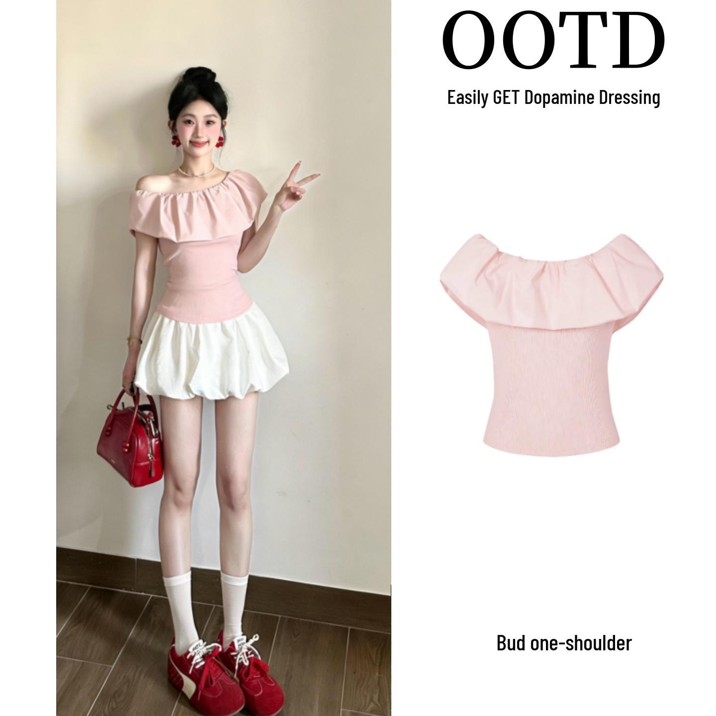 

Women s Petite Korean Style White Sleeveless Ruffle Dress - Summer Vest with Stunning Little Skirt Small
