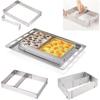 Retractable Adjustable Mousse Cake Ring Rectangle/Square Baking Mold Household Cake Mold  Dough