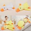 Soft Plush Goose Cartoon Stuffed Toy For Kids Unique Birthday Gift Cozy Pillow