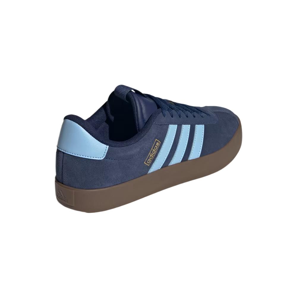 New Adidas Women's Vl Court 3.0 'Dark Glow Blue' Women's JS5036