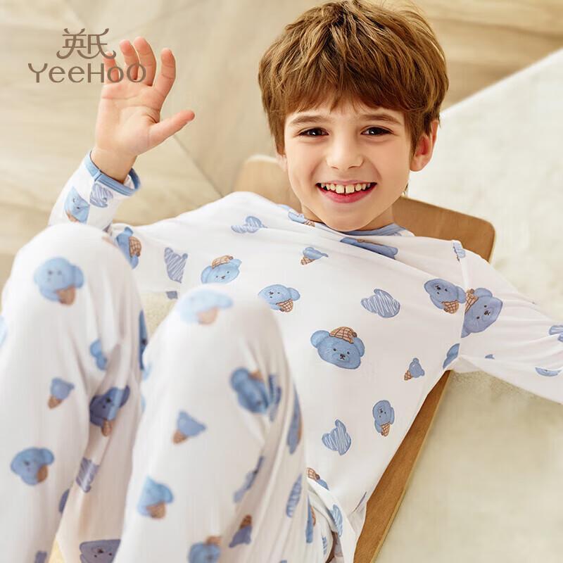 YEEHOO Kids' 50S Lenzing Modal Pajamas